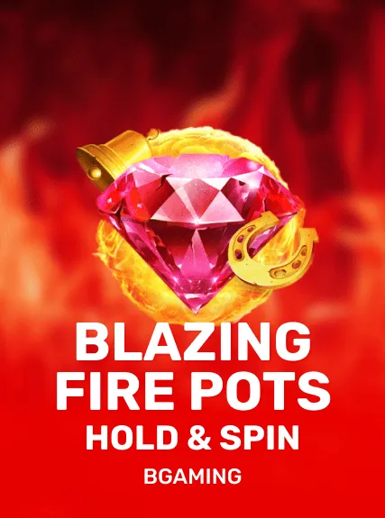Blazing Fire Pots Hold & Spin game tile